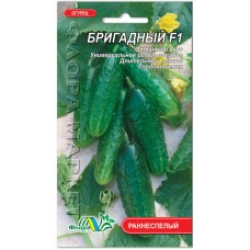 Огірки Бригадний F1, 0,5 г., ТМ "Флора Маркет"