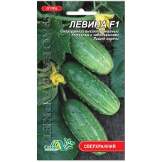 Огірки Левіна F1, 0,25 г., ТМ "Флора Маркет"