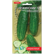 Огірок Ніжинський 12, 10 г., ТМ "Флора Маркет"