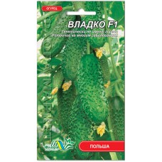Огірки Владко F1, 0,5 г., ТМ "Флора Маркет"