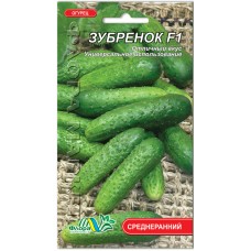 Огірки Зубренок F1, 0,25 г., ТМ "Флора Маркет"
